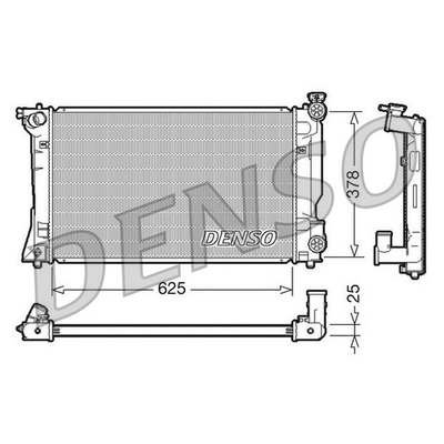 Denso Radiator DRM50035