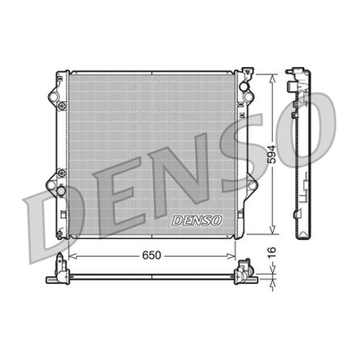 Denso Radiator DRM50036