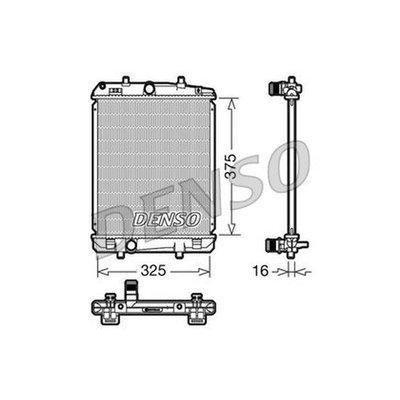 Denso Radiator DRM50040