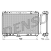 Denso Radiator DRM50043 thumbnail