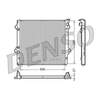 Denso Radiator DRM50047 thumbnail