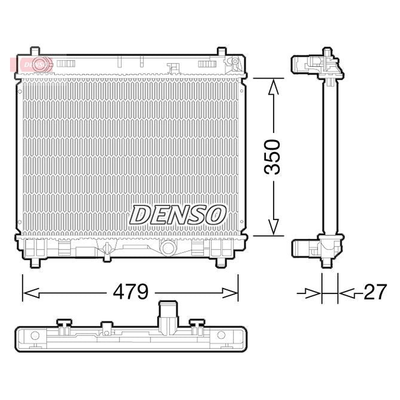 Denso Radiator DRM50058