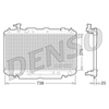 Denso Radiator DRM50064 thumbnail