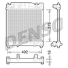 Denso Radiator DRM50077 thumbnail