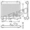 Denso Radiator DRM50078 thumbnail