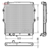 Denso Radiator DRM50084 thumbnail