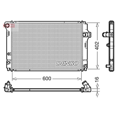 Denso Radiator DRM50089