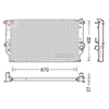 Denso Radiator DRM50092 thumbnail