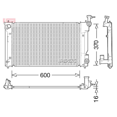 Denso Radiator DRM50094