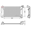 Denso Radiator DRM50111 thumbnail