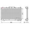 Denso Radiator DRM50114 thumbnail
