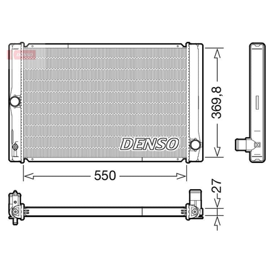 Denso Radiator DRM50123