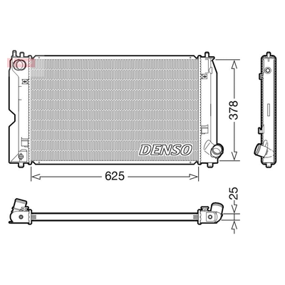 Denso Radiator DRM50127