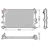Denso Radiator DRM50128 thumbnail