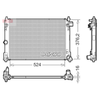 Denso Radiator DRM50130 thumbnail