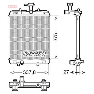 Denso Radiator DRM50134