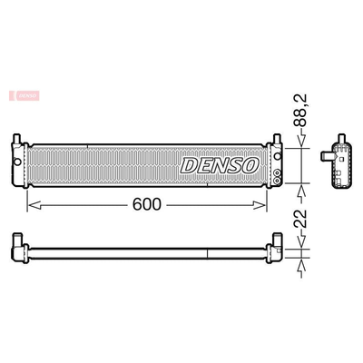 Denso Radiator DRM50135