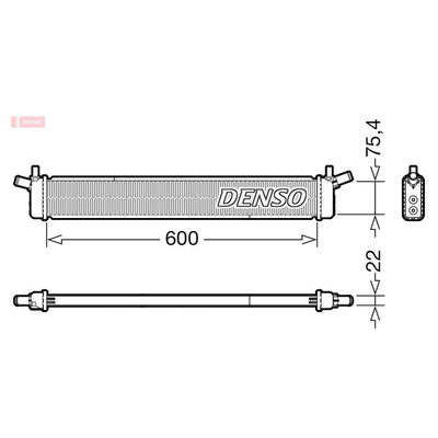 Denso Radiator DRM50136