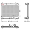 Denso Radiator DRM50137 thumbnail