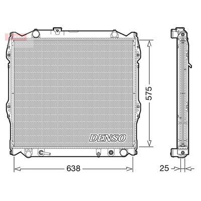Denso Radiator DRM50138