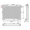 Denso Radiator DRM50139 thumbnail