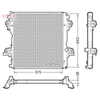 Denso Radiator DRM50140 thumbnail