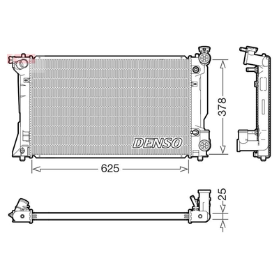 Denso Radiator DRM50145