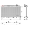 Denso Radiator DRM50146 thumbnail
