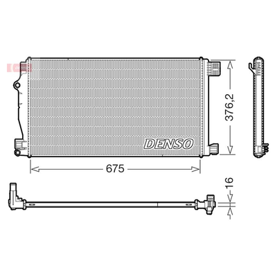 Denso Radiator DRM50147