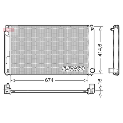 Denso Radiator DRM50149