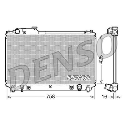 Denso Radiator DRM51003