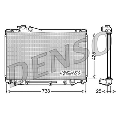 Denso Radiator DRM51007