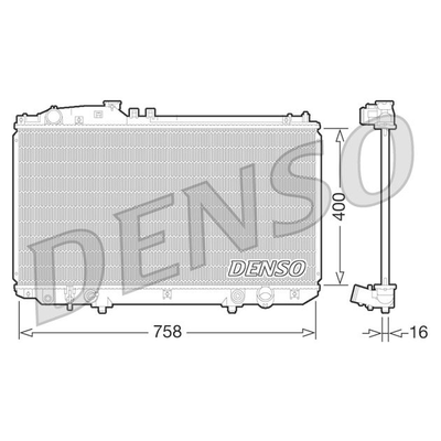 Denso Radiator DRM51009