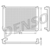 Denso Radiator DRM51010 thumbnail