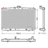 Denso Radiator DRM51017 thumbnail