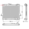 Denso Radiator DRM99015 thumbnail