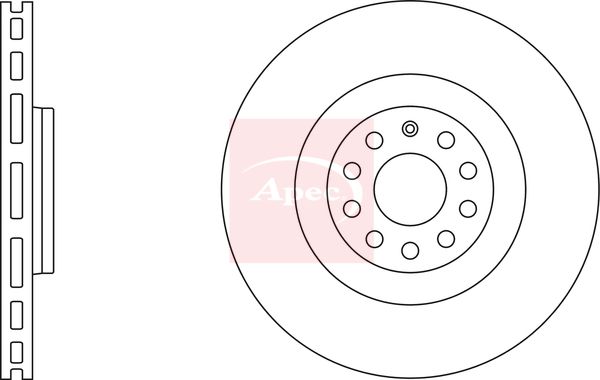 Apec Brake Disc DSK2473 - image 2