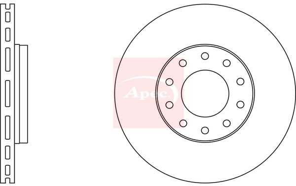 Apec Brake Disc DSK2803 - image 2