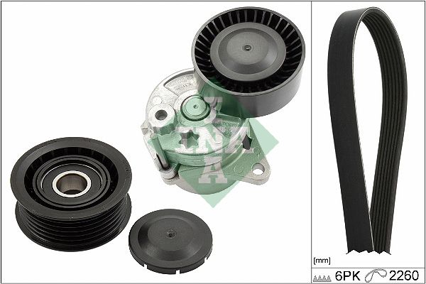 INA Drive Belt Kit 529045010 - image 2