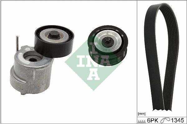 INA Drive Belt Kit 529045910 - image 2