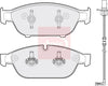 Apec Brake Pads Set PAD1810 thumbnail