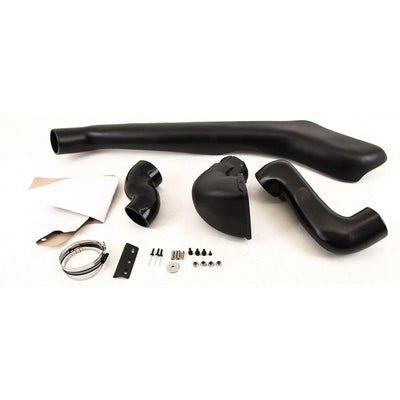 For Nissan Navara D40 2005-2010 Raised Air Intake Induction Snorkel Kit Black - tradevehicleparts.co.uk