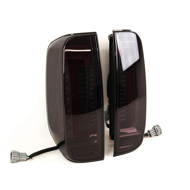 For Nissan Navara D40 2005-2015 Rear Tail Light Lamp LED Dynamic Smoked Pair - image 3
