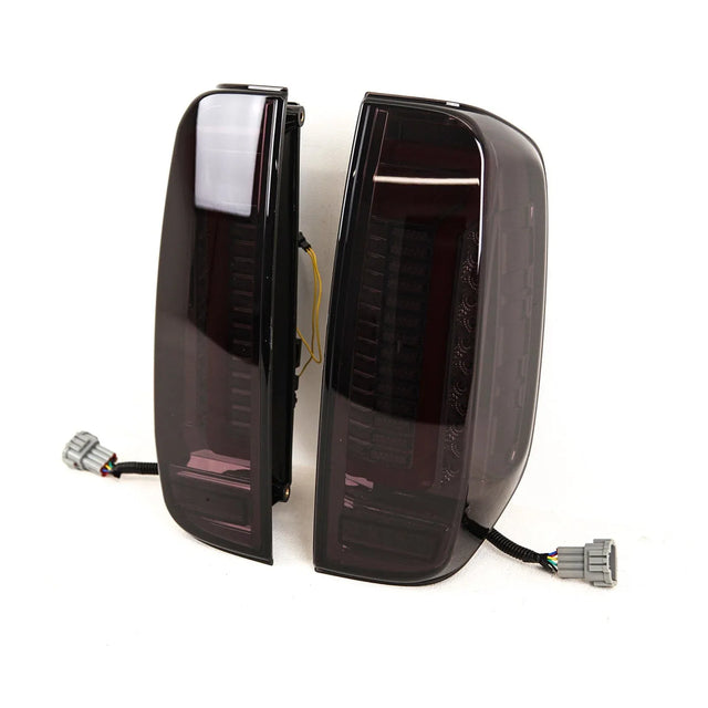 For Nissan Navara D40 2005-2015 Rear Tail Light Lamp LED Dynamic Smoked Pair - image 4