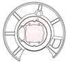Apec Brake Disc Splash Panel ASG1024 thumbnail
