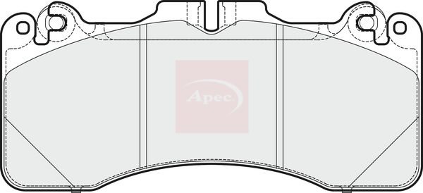 Apec Brake Pads Set PAD1766 - image 2