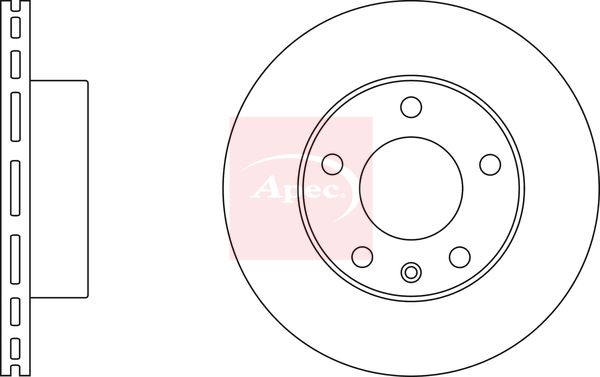 Apec Brake Disc DSK2447 - image 2