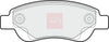 Apec Brake Pads Set PAD1460 thumbnail