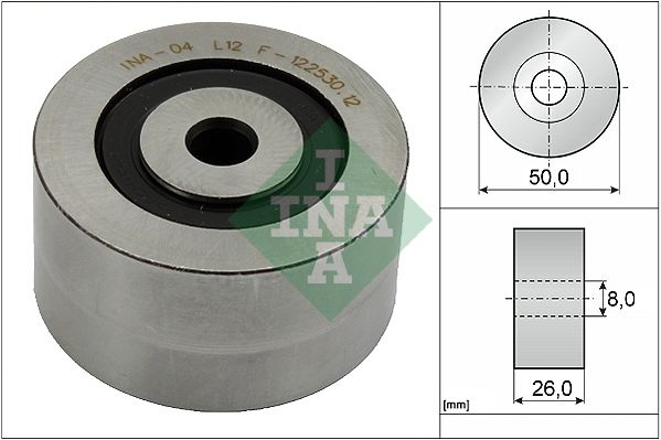 INA Drive Belt Deflection Guide Pulley 532014310 - image 2