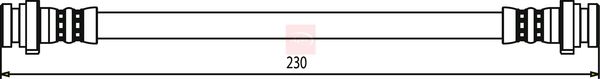 Apec Brake Hose HOS3301 - image 2